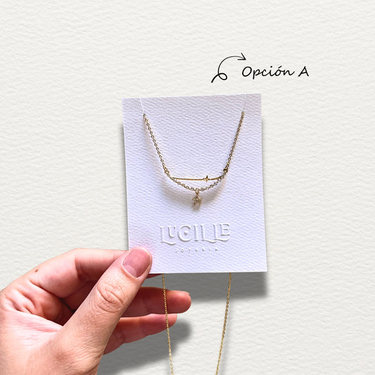 Collares (Estrella, candado y escarabajo)